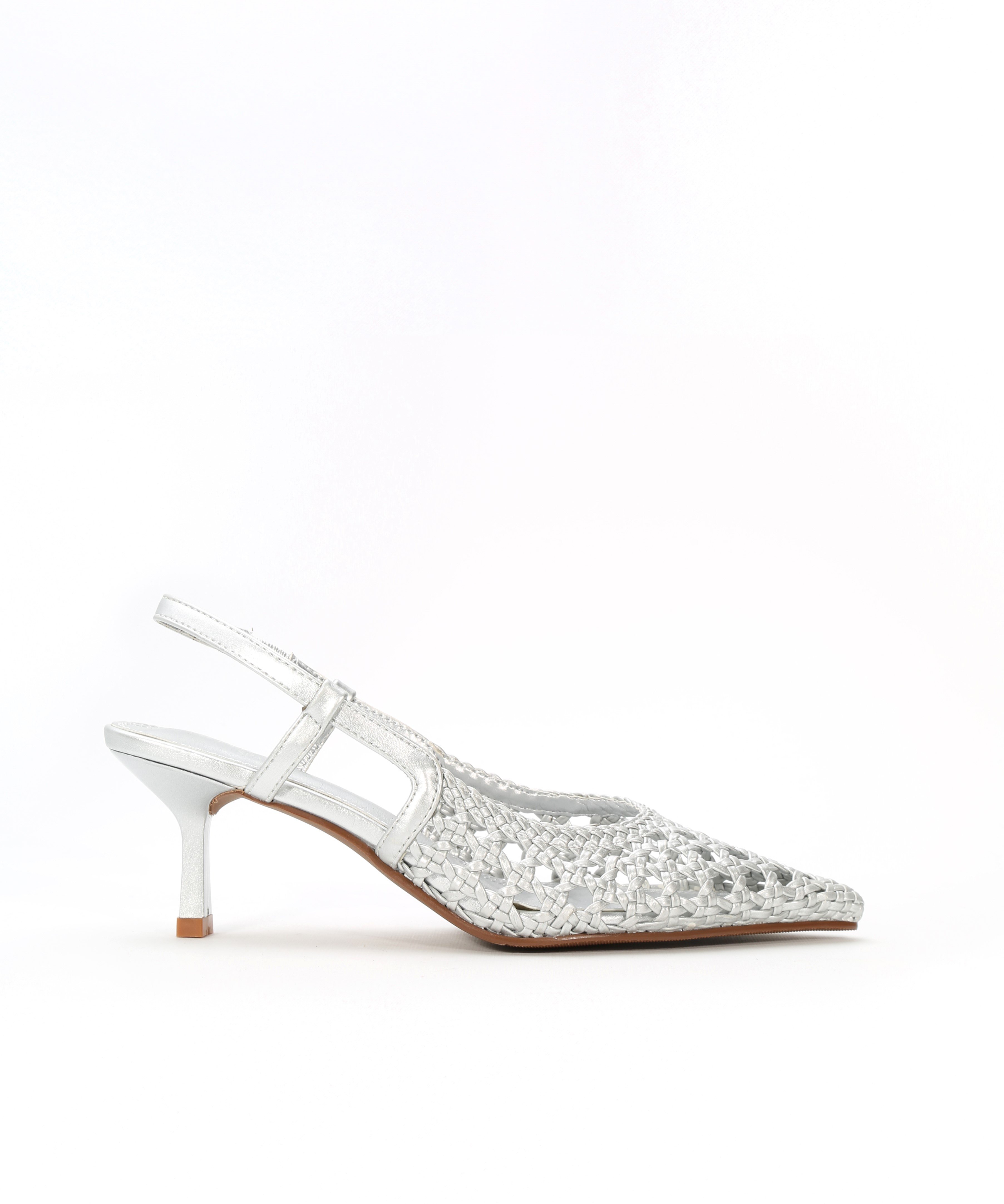 Zapato destalonado trenzado